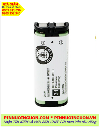 Uniden HHR-P105, Pin điện thoại bàn không dây Uniden HHR-P105 (NiMh 2.4v-AAA850mAh)